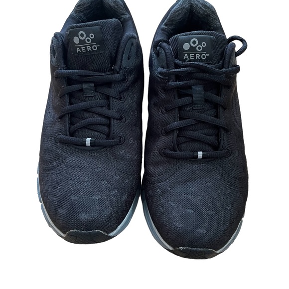 Abeo Black “Aero Roxan” Breathable Mesh Athletic Sneaker - Picture 2 of 12